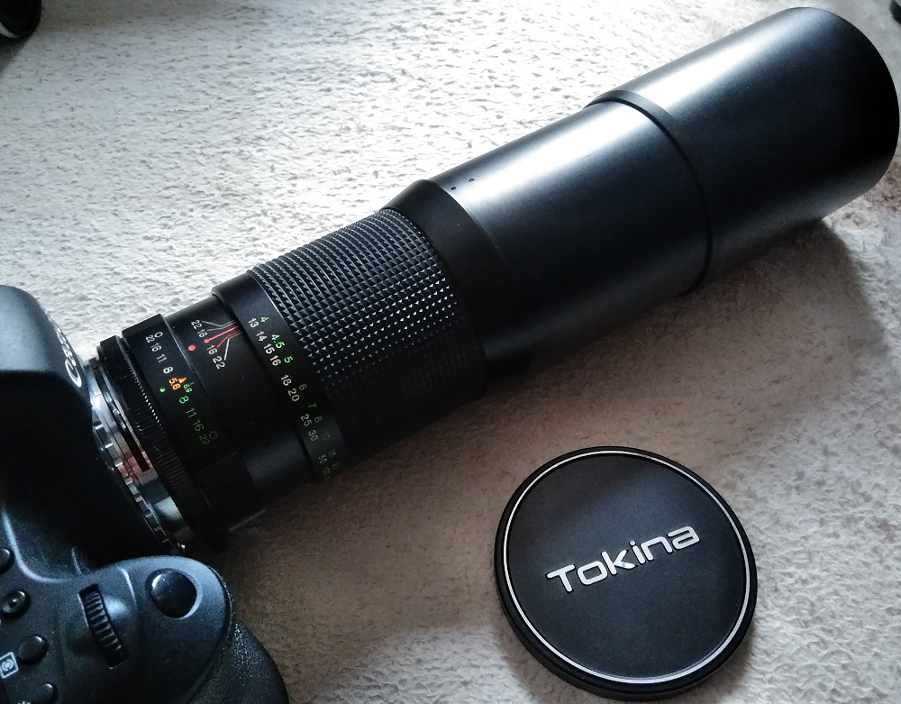 RMC TOKINA 400mm 1:5.6 kマウント用レンズ