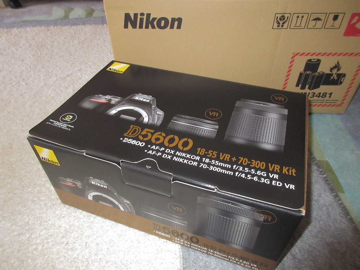 Nikonを応援したくて、ニコンダイレクト楽天市場店からD5600ダブル ...