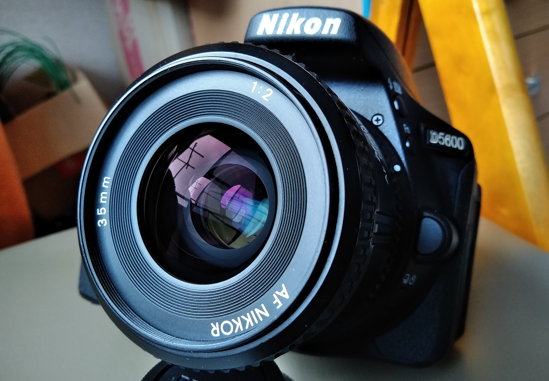 Nikon D5600に、旧AF Nikkorを用いて撮影！Ai AF Nikkor 35mm/F2 S で