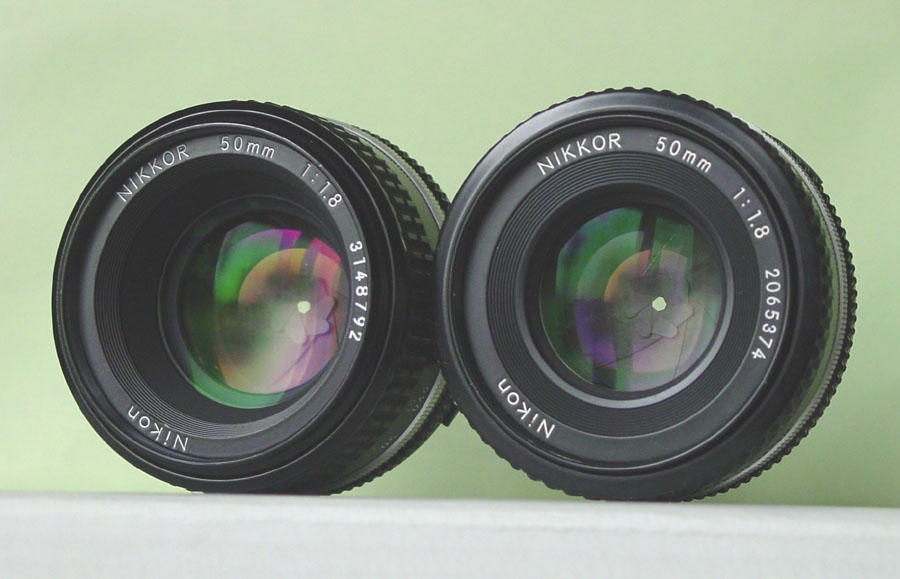 Ai Nikkor 50mm/F1.8 Sには全長が長いバージョンがある: カメラと写真 