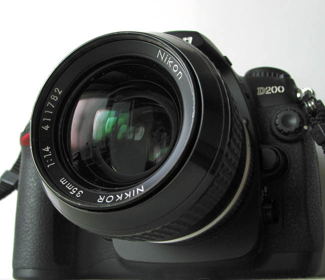 Nikon Ai-s Nikkor 35mm f1.4 MF Wide Lens