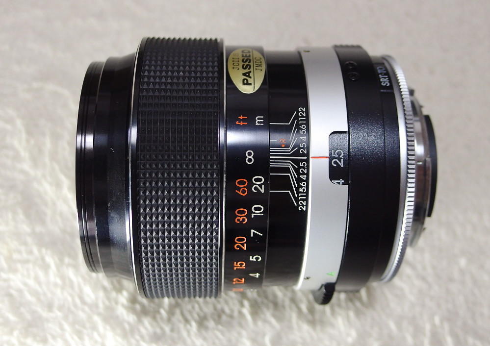 タムロンのオールドレンズ。AUTO TAMRON 105mm/F2.5アダプト タムロンのオールドレンズ。AUTO TAMRON 105mm/F2.5アダプト