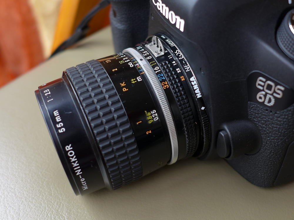マクロレンズ Nikon Ai-s Micro-NIKKOR 55mm F2.8