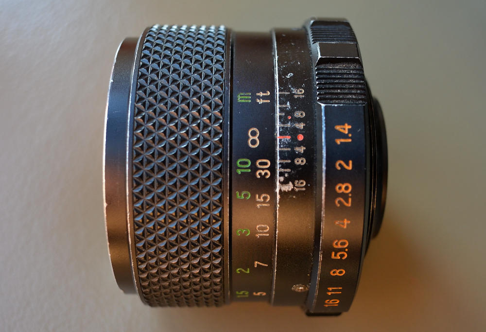 Mamiya Sekor SX 55mm/F1.4で、ボスちゃんをフルサイズデジタル撮影
