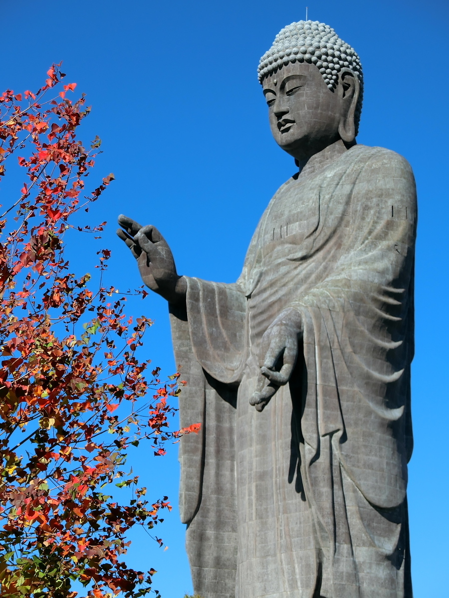 ブロンズ像としては世界最大。茨城県牛久市の牛久大仏を撮影して来まし 