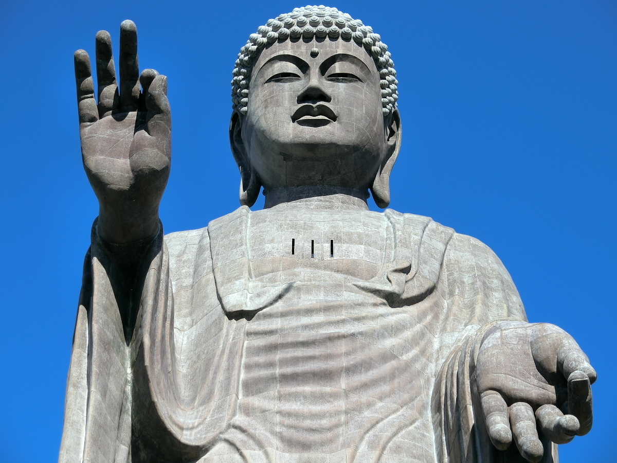 ブロンズ像としては世界最大。茨城県牛久市の牛久大仏を撮影して来まし 