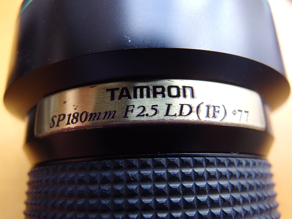 あしかがフラワーパークで撮影に用いたTAMRON SP 180mm/F2.5 LD (IF