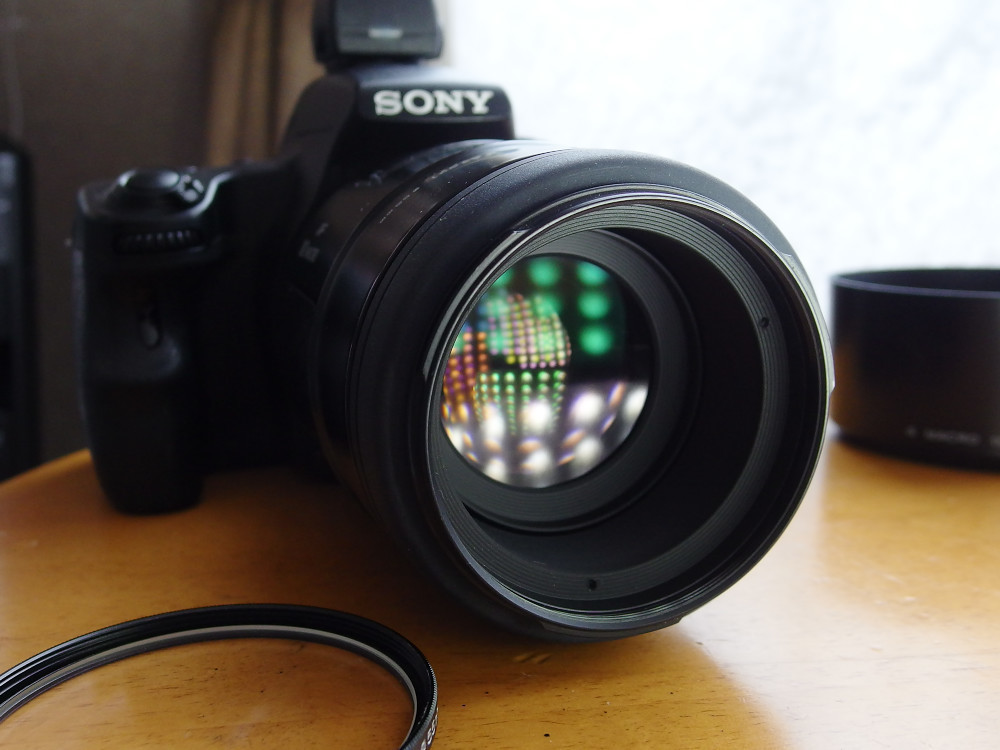 MINOLTA AF MACRO 100mm/F2.8 New のフォーカスレンジリミッター MINOLTA AF MACRO 100mm/F2.8 New のフォーカスレンジリミッター