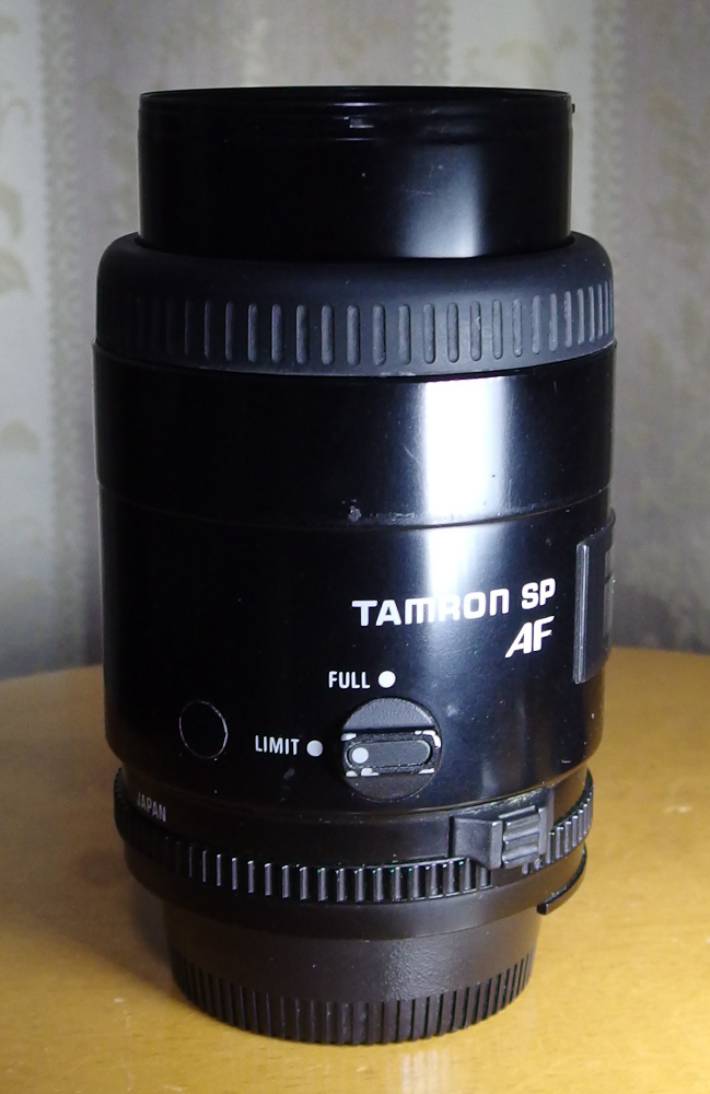 絞り羽根作動不良のTAMRON SP AF 90mm/F2.5マクロ（52EN）ジャンク品を 