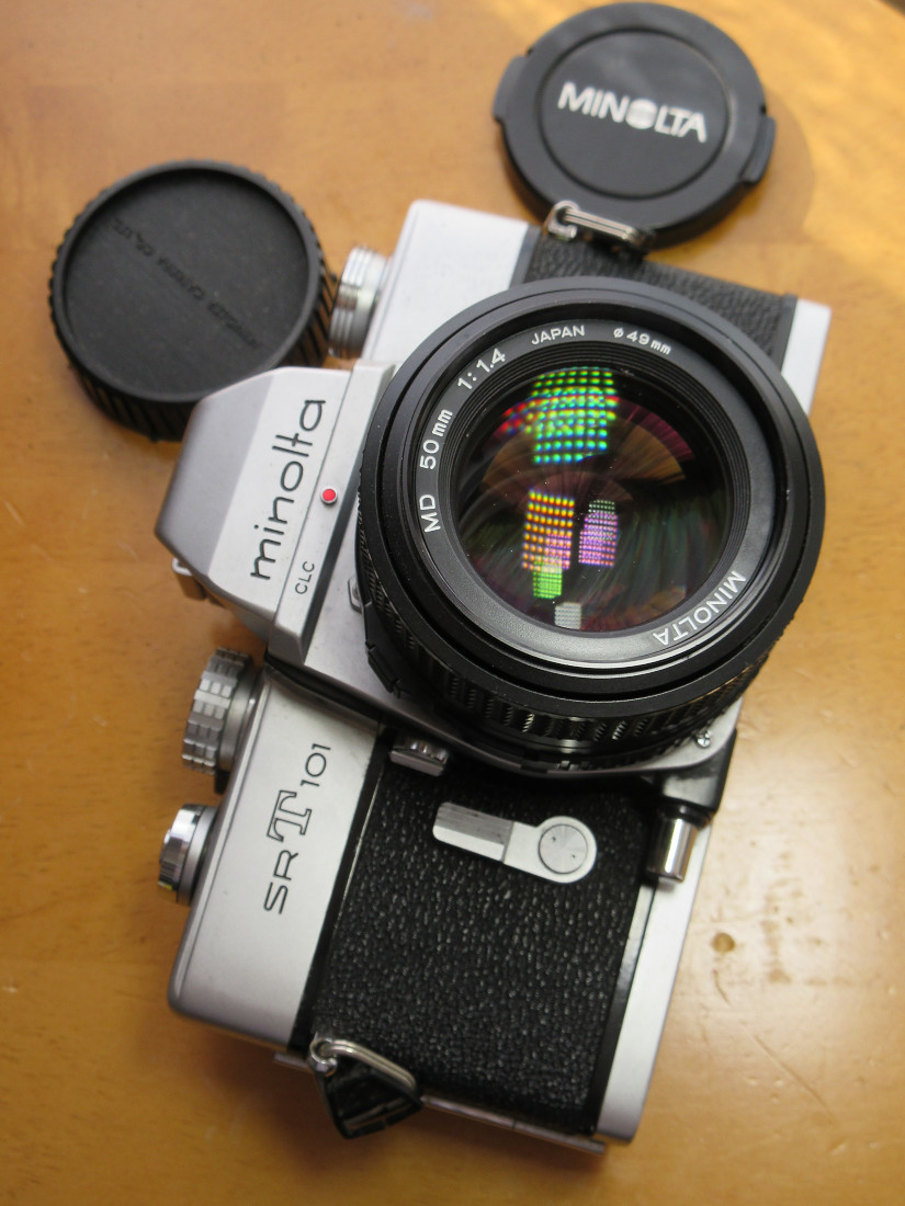 昔のミノルタのフィルム一眼レフ minolta SRT101の内蔵露出計（メーター）の不具合（メーター指針暴れ）を是正しました(^-^ゞ:  カメラと写真と猫と